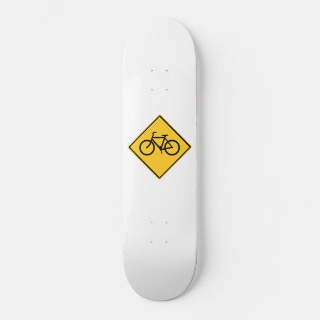 Fahrradfahrer Skateboard (Vorderseite)