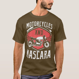Fahrradfahrer und Motorräder Mascara 241 T-Shirt