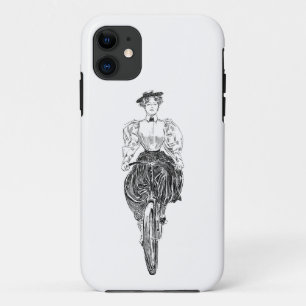 Fahrradfahrerin Case-Mate iPhone Hülle