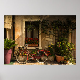 FAHRRADFAHRRAD IM HAUS POSTER