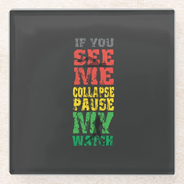 Fahrradgeschenk Glasuntersetzer (Vorderseite)