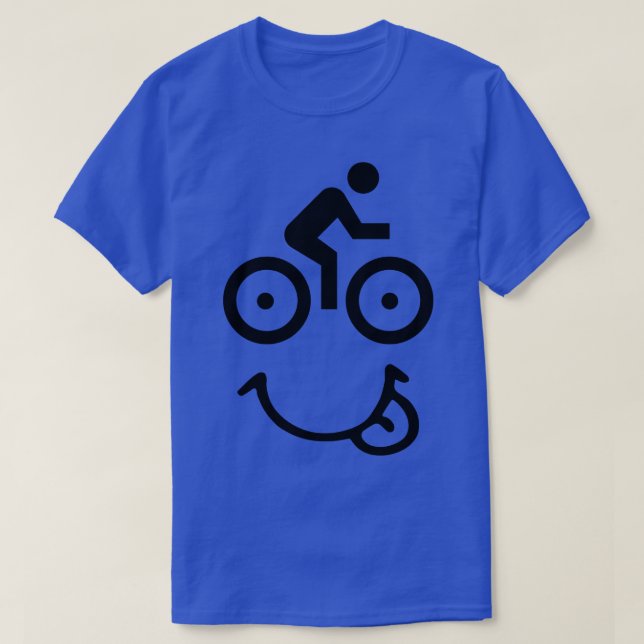 Fahrradgesicht T-Shirt (Design vorne)