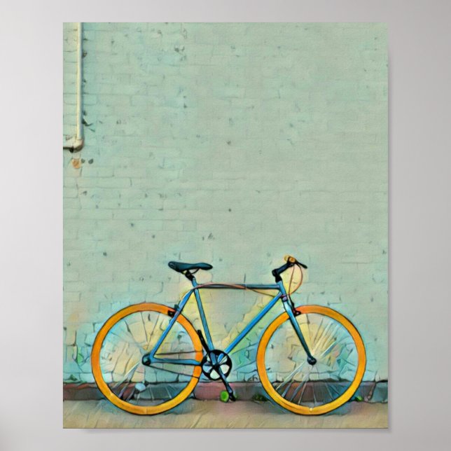 Fahrradgifte für sie poster (Vorne)