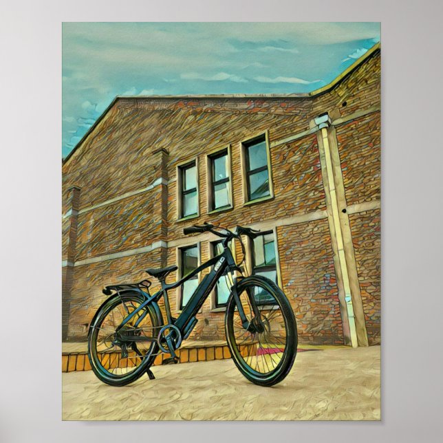 Fahrradgifte für sie poster (Vorne)