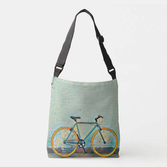 Fahrradgifte für sie tragetaschen mit langen trägern (Vorderseite)