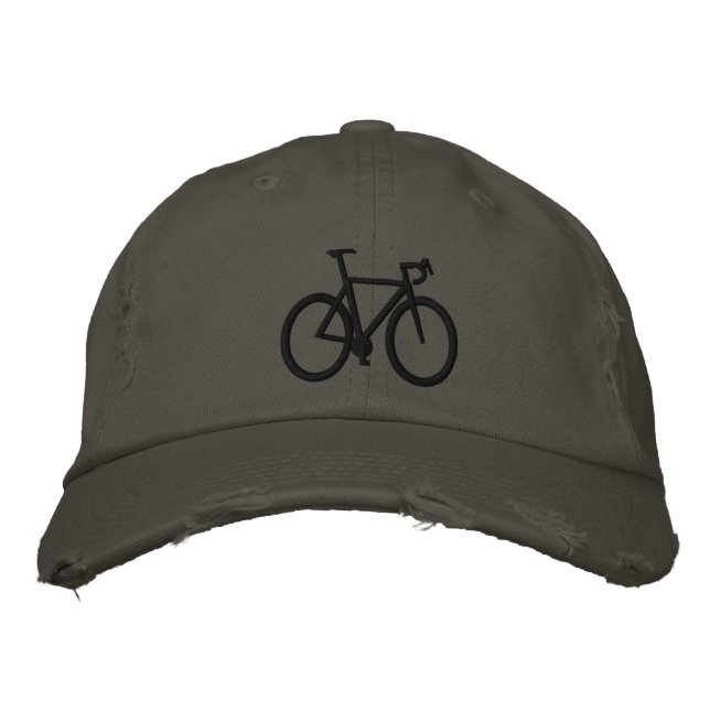 Fahrradkappe Bestickte Kappe (Vorderseite)