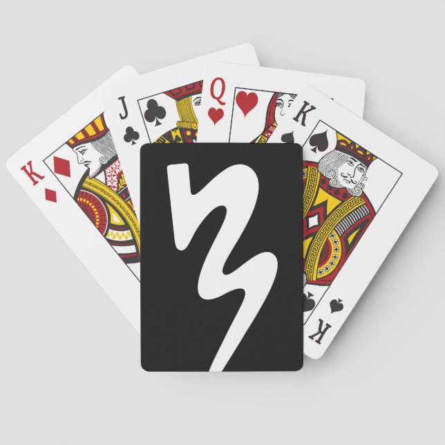 Fahrradkarte Spielkarten (Rückseite)