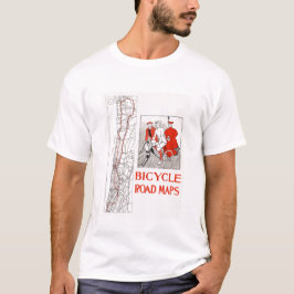 Fahrradkarte T-Shirt