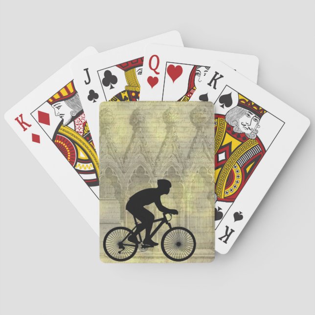 Fahrradkarten Spielkarten (Rückseite)