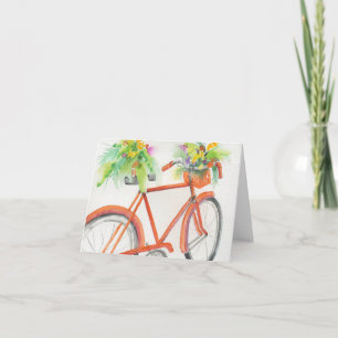 Fahrradkiste Blume Karte