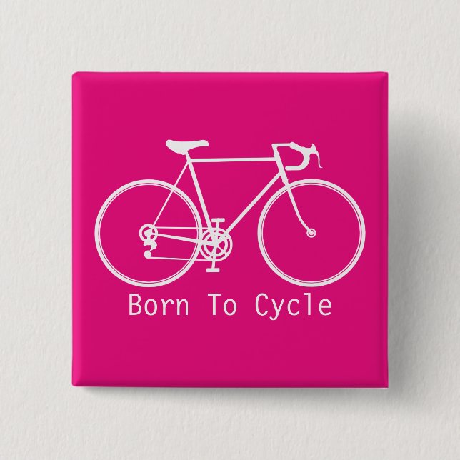 Fahrradknopf Button (Vorderseite)