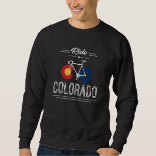 Fahrradkolorado Ride Colorado Inspiriert Sweatshirt