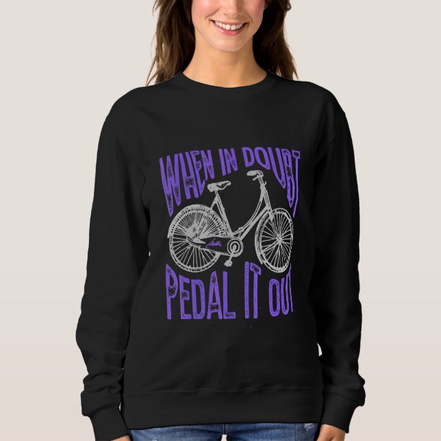 Fahrradkurse Sweatshirt (Vorderseite)