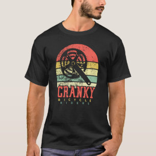 Fahrradkurven für Fahrradliebhaber Vintag R T-Shirt