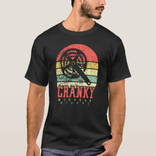 Fahrradkurven für Fahrradliebhaber Vintag R T-Shirt