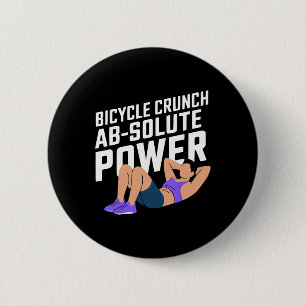 Fahrradkutsche Übung Bodybuilding Fitness Button