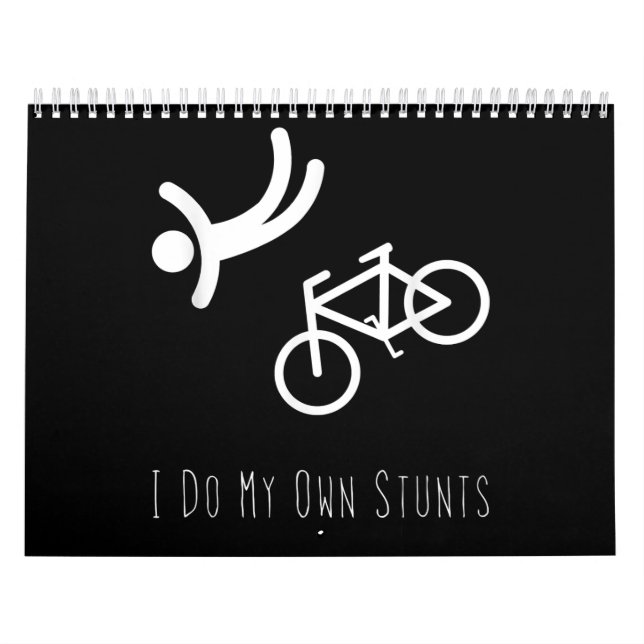 Fahrradliebhaber - ich mache mein eigenes Stunts b Kalender (Titelbild)
