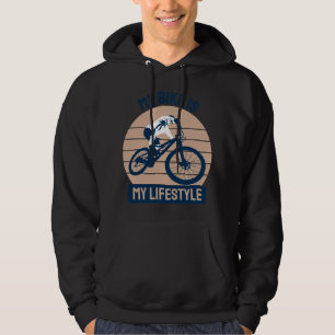 Fahrradliebhaber - Mein Fahrrad ist mein Lebenssti Hoodie