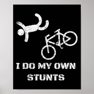 Fahrradliebhaber-Shirt - Ich Mache Meine Eigenen S Poster