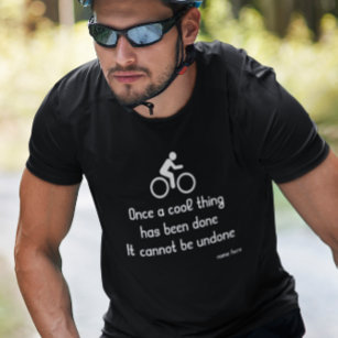 Fahrradlustige Coole Radfahrer Name hinzufügen T-Shirt