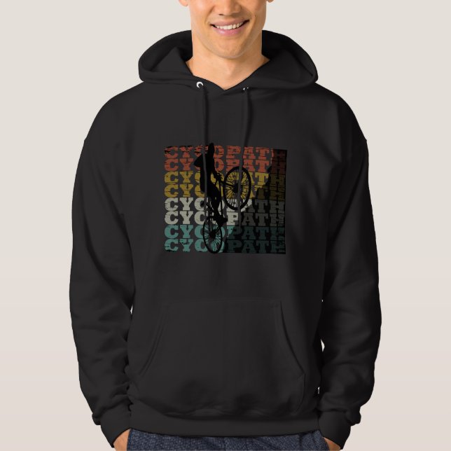 Fahrradlustige Hoodie (Vorderseite)