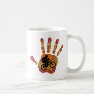 Fahrradmojave-Art Kaffeetasse