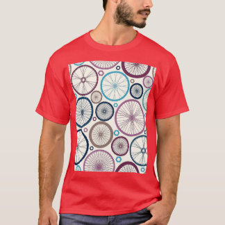 Fahrradmuster Grafischer T - Shirt
