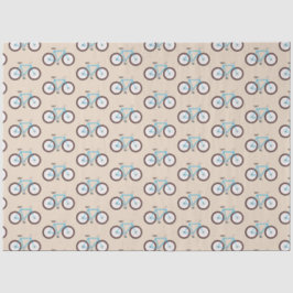 Fahrradmuster Seidenpapier