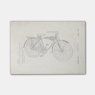 Fahrradpatent Schwinn Post-it Klebezettel