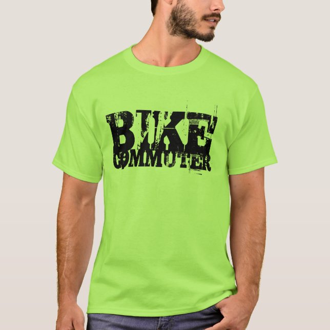 Fahrradpendler T-Shirt (Vorderseite)