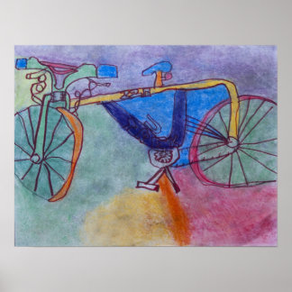 Fahrradposter Poster