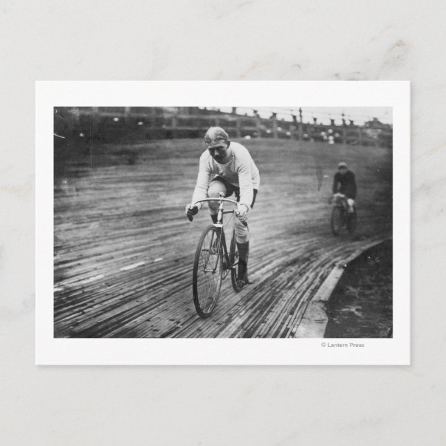 Fahrradrennen beim 6-tägigen Washington DC Race Postkarte (Vorderseite)