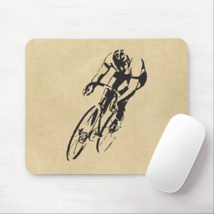 Fahrradrennen Mousepad