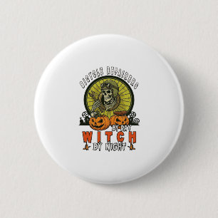 Fahrradreparatur Hexenschädel Schraubenschlüssel K Button