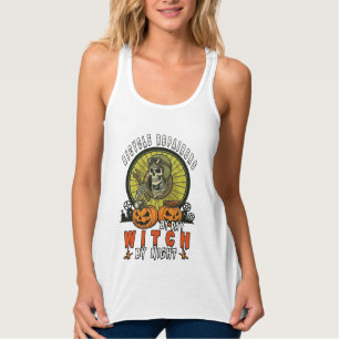 Fahrradreparatur Hexenschädel Schraubenschlüssel K Tank Top