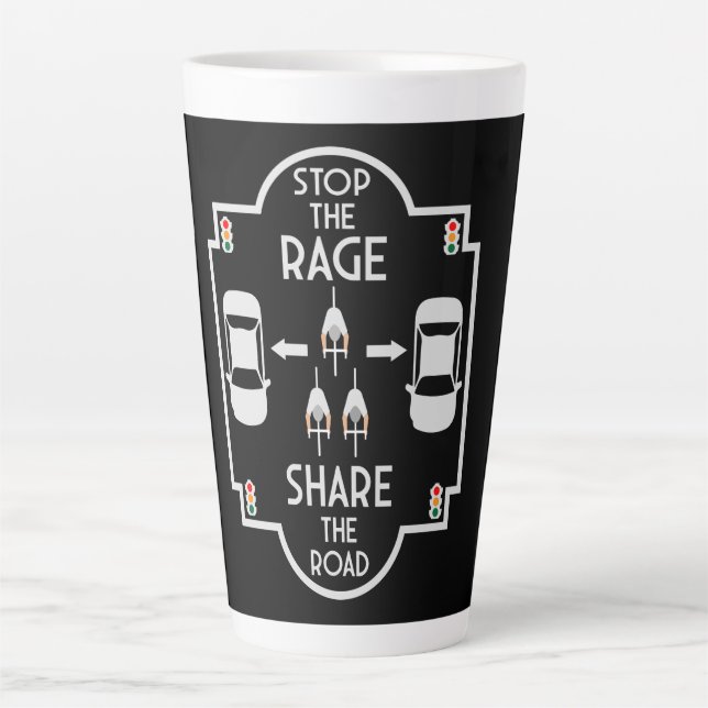 Fahrradsicherheit Milchtasse (Vorderseite)