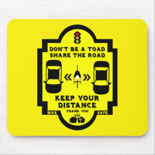 Fahrradsicherheit Mousepad