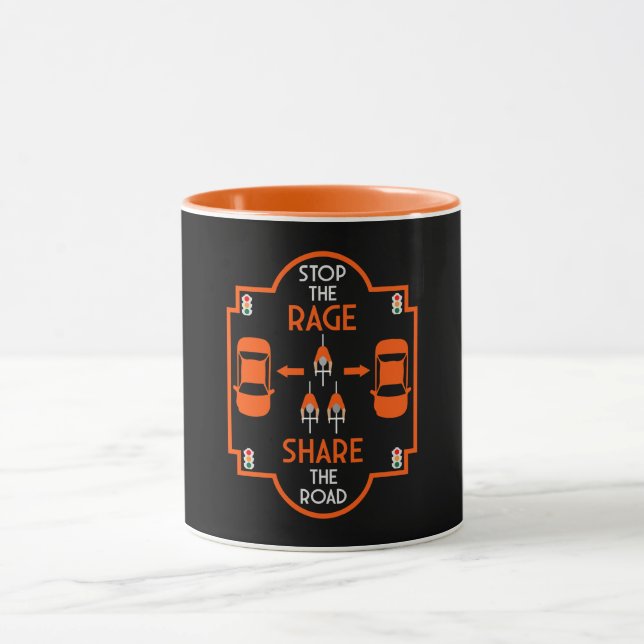 Fahrradsicherheit Tasse (Zentrum)