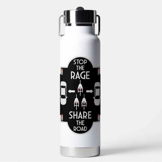 Fahrradsicherheit Trinkflasche (Vorderseite)
