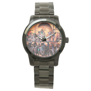 Fahrradständer Armbanduhr