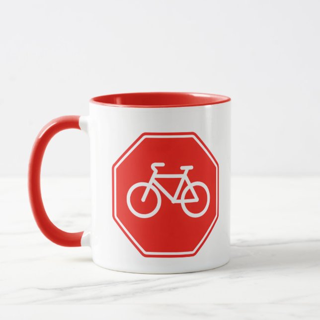 Fahrradständer Becher Tasse (Links)