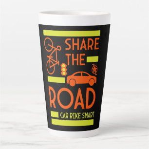 Fahrradstraßenverkehrssicherheit Milchtasse