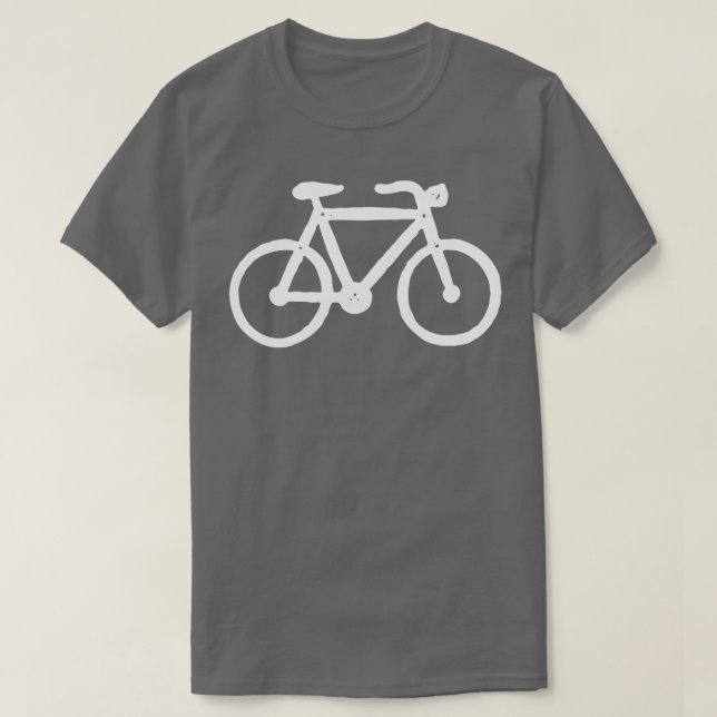 Fahrradsymbol T-Shirt (Design vorne)