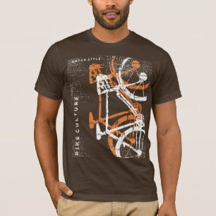Fahrradtheater cool-brauner Tee