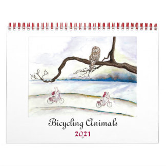 Fahrradtiere - Kalender 2021