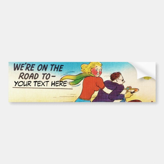 Fahrradtour Autoaufkleber (Vorne)