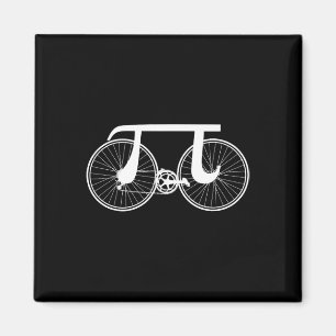 Fahrradtour Pi Day Pun Funny März 14 3.14 Magnet