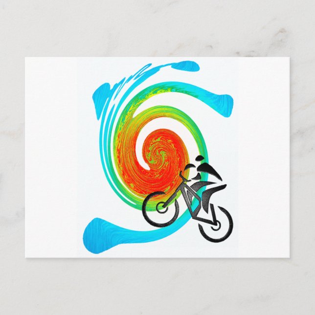 Fahrradträume Postkarte (Vorderseite)