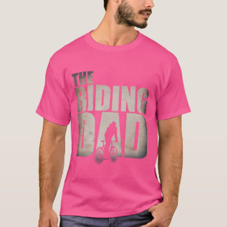 Fahrradverleih Dadhe Reiten Vater Radgeschenk T-Shirt