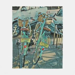 Fahrradverleih Fleecedecke